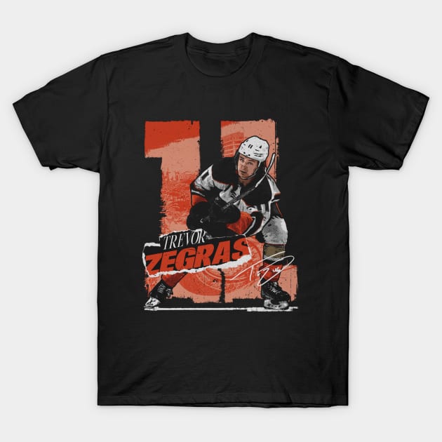 Trevor Zegras Anaheim Rough T-Shirt by lavonneroberson